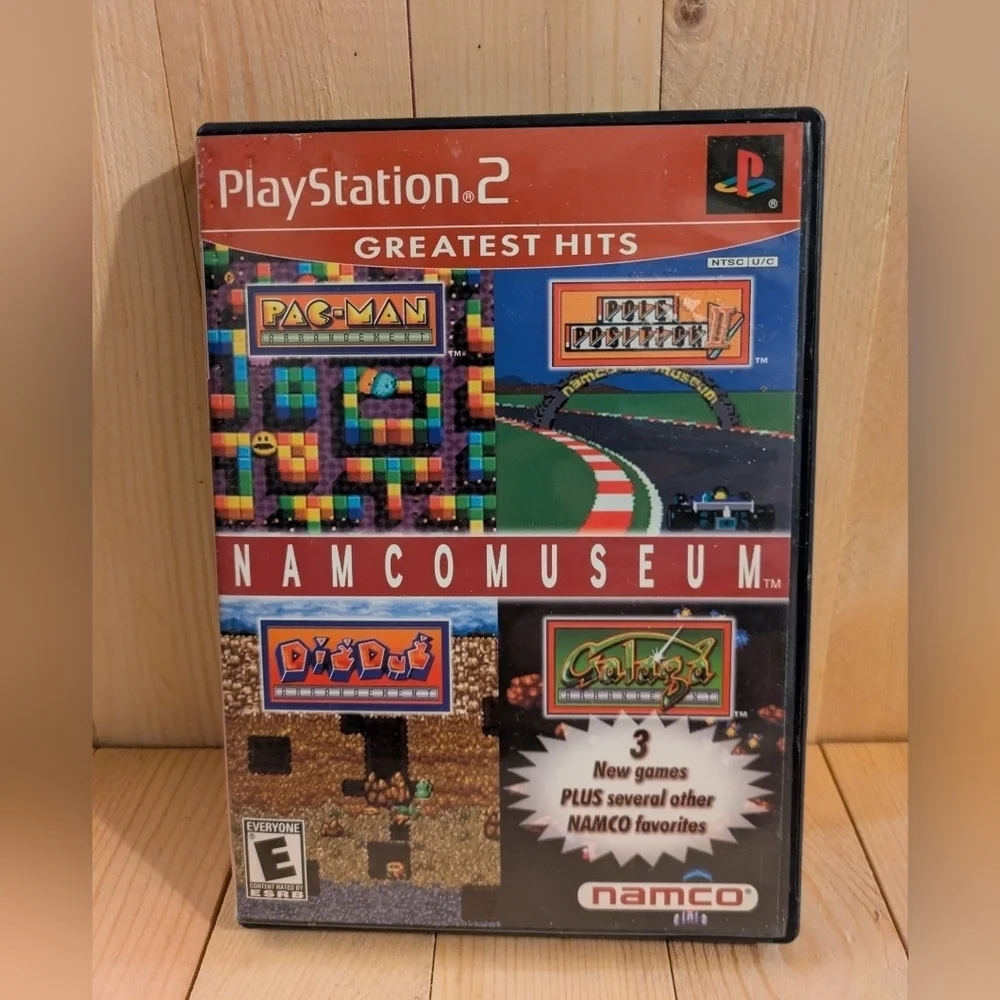 namco Museum for PlayStation 2 - Black Case Used